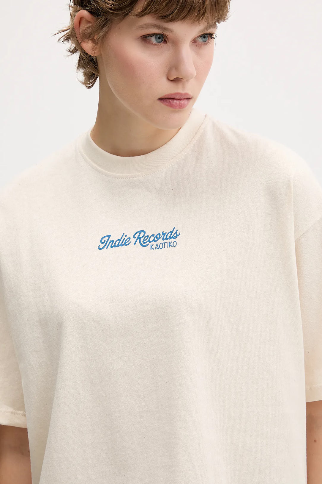 T-shirt Live Fest Beige – Le basique graphique qui fait la différence