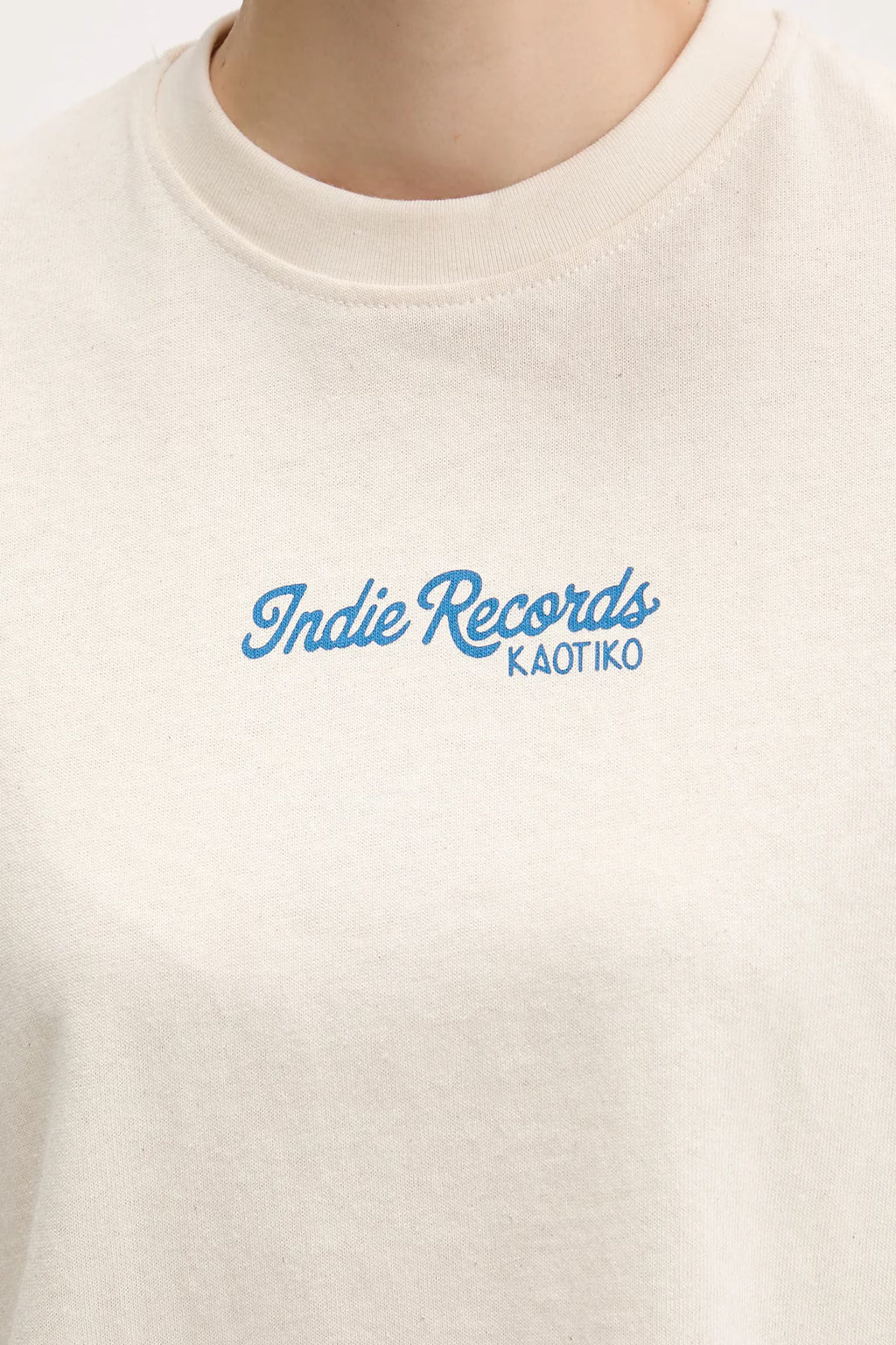 T-shirt Live Fest Beige – Le basique graphique qui fait la différence