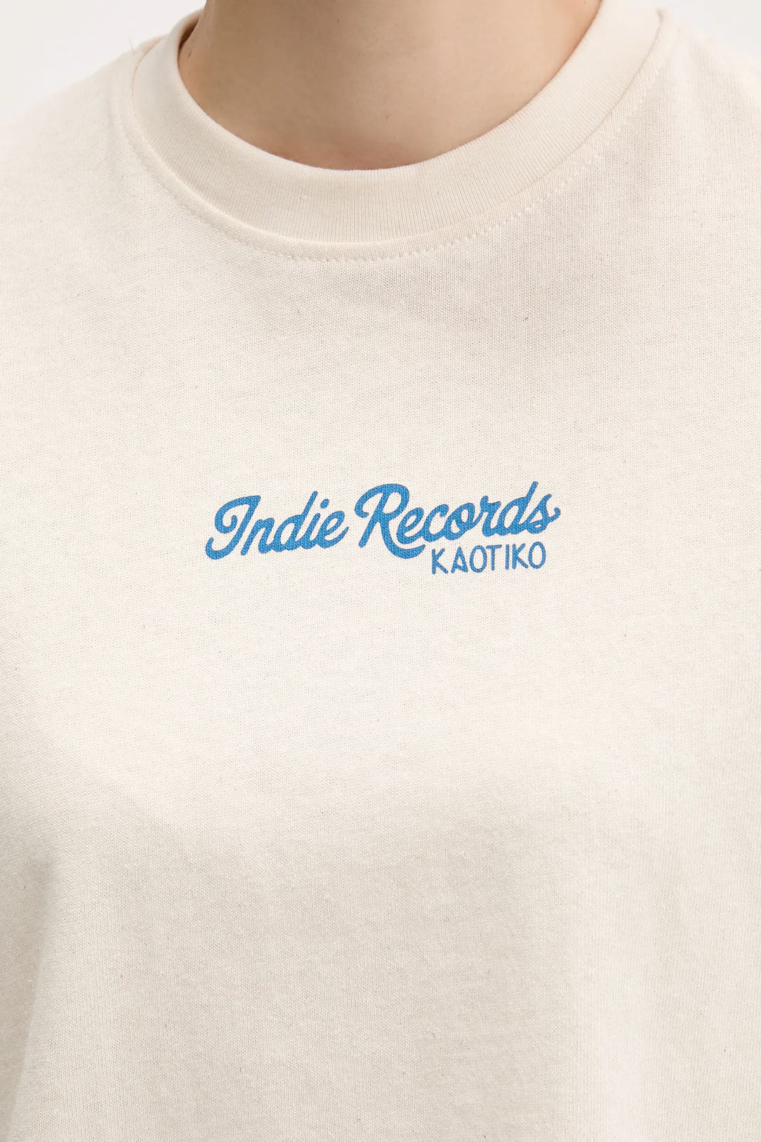 T-shirt Live Fest Beige – Le basique graphique qui fait la différence