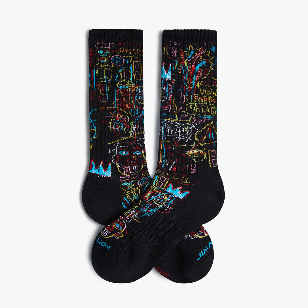 Chaussettes Athletic Basquiat Kings Of Egypt - Mi-Mollet