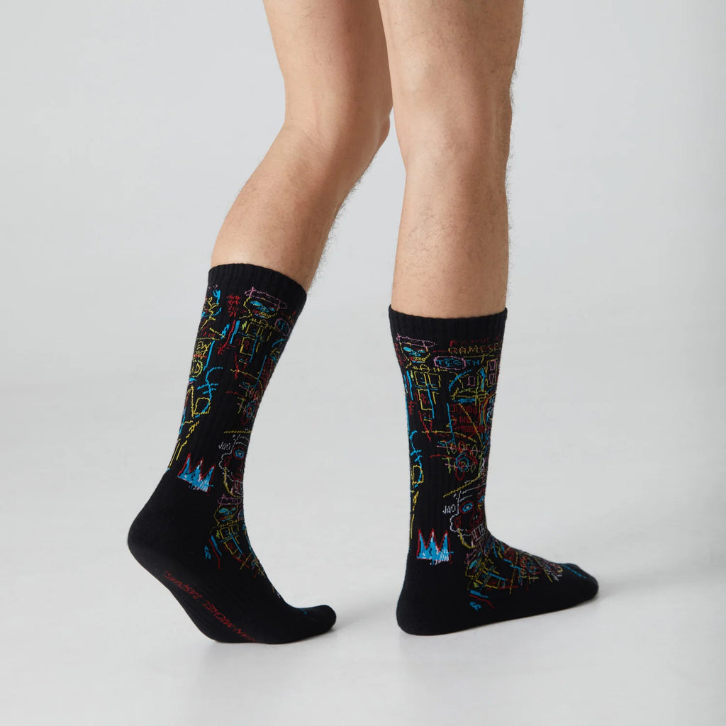 Chaussettes Athletic Basquiat Kings Of Egypt - Mi-Mollet
