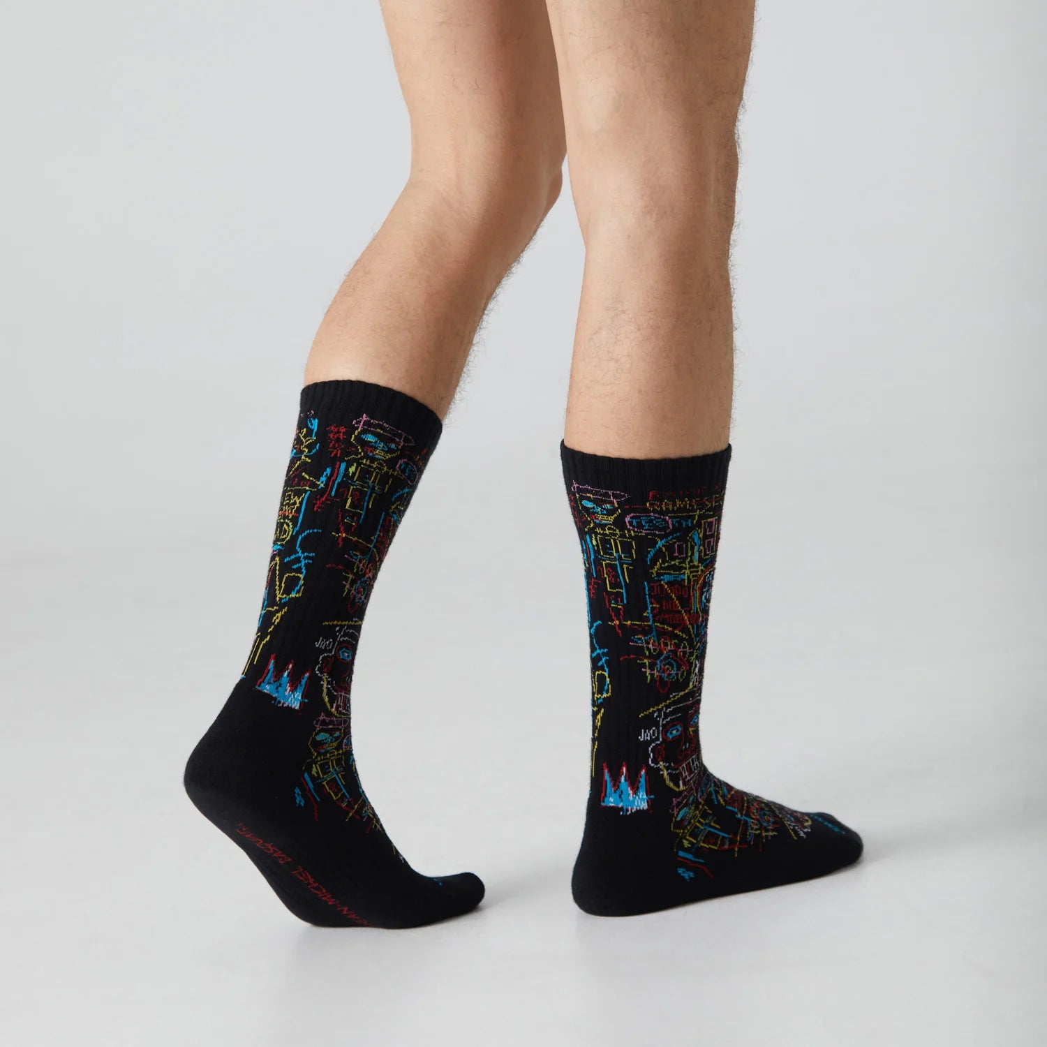 Chaussettes Athletic Basquiat Kings Of Egypt - Mi-Mollet