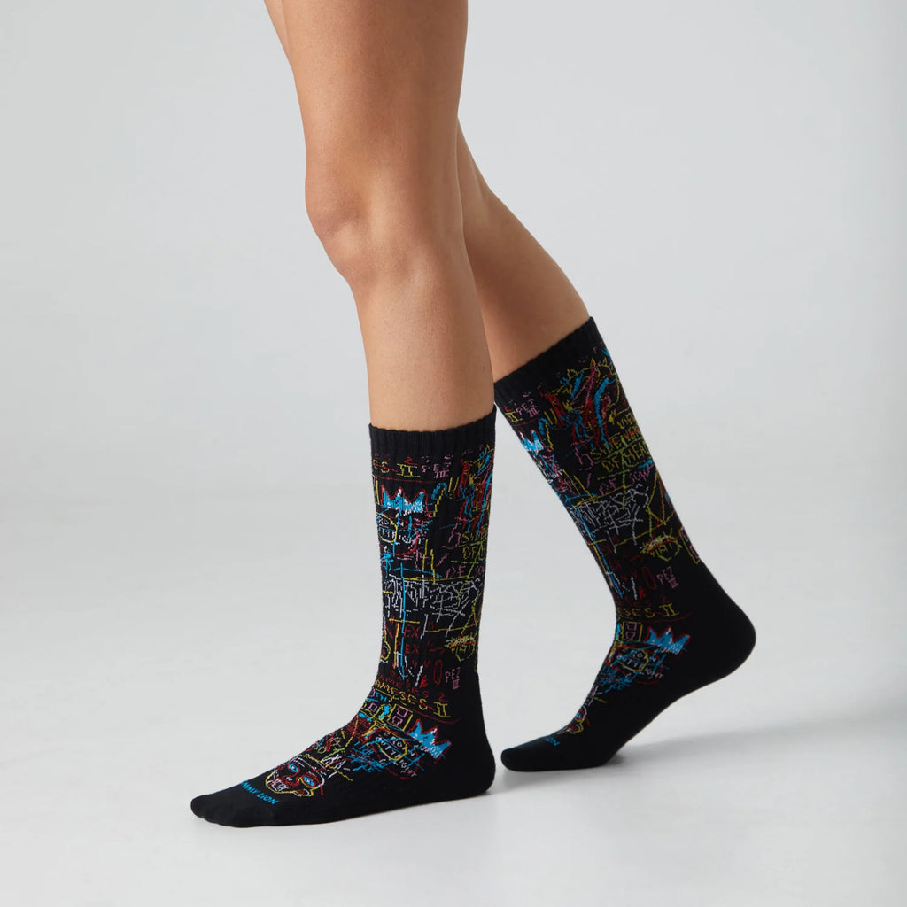 Chaussettes Athletic Basquiat Kings Of Egypt - Mi-Mollet