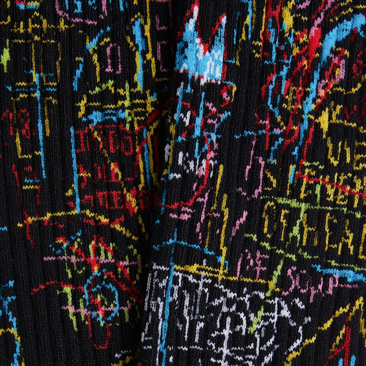 Chaussettes Athletic Basquiat Kings Of Egypt - Mi-Mollet