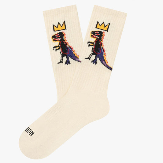 Chaussettes Athletic Basquiat Pez Dispenser - Mi-Mollet