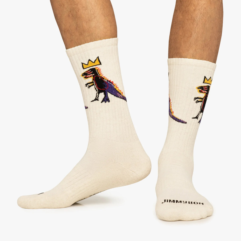 Chaussettes Athletic Basquiat Pez Dispenser - Mi-Mollet
