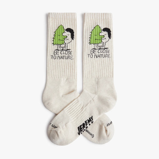 Chaussettes Athletic Be Close to Nature - Mi-Mollet