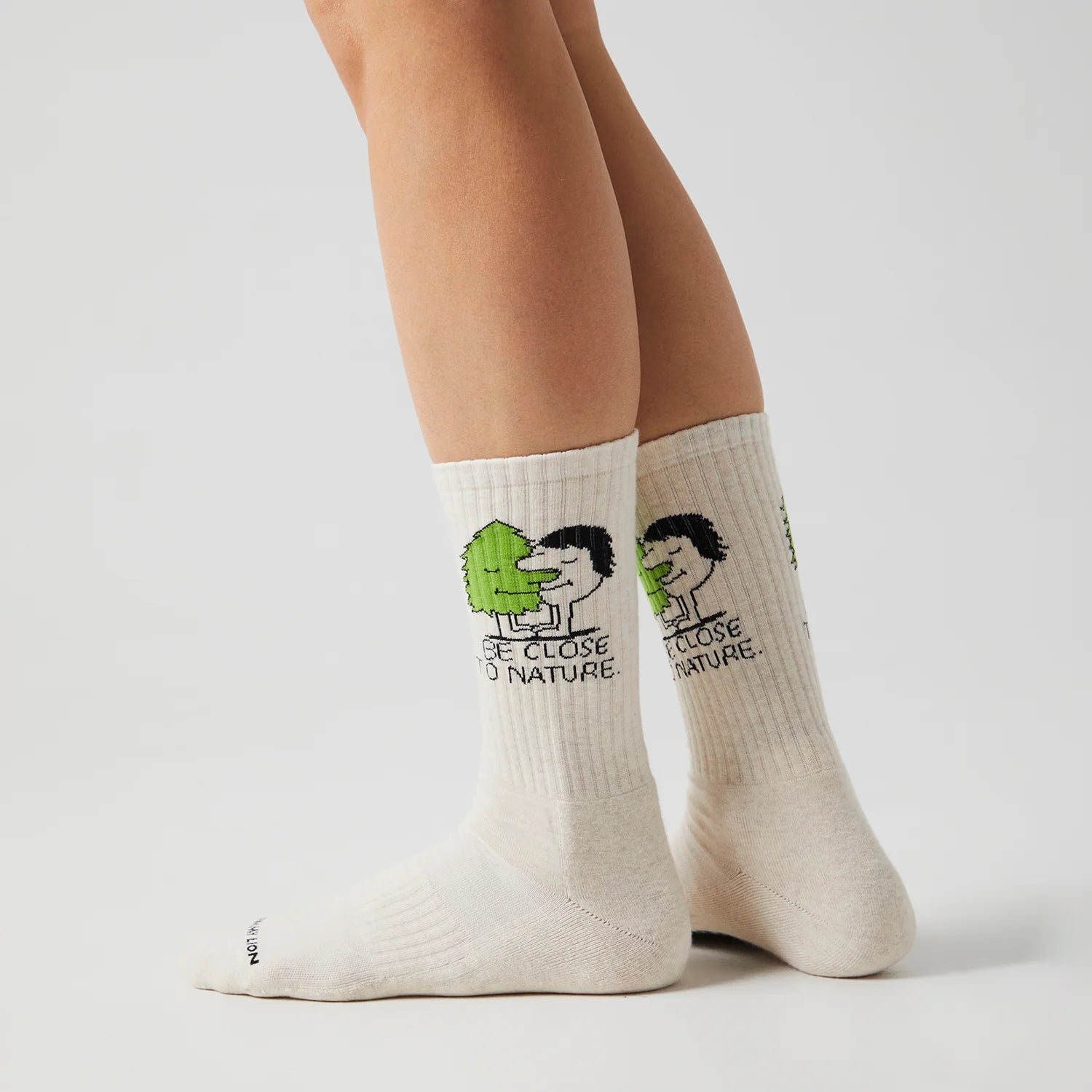 Chaussettes Athletic Be Close to Nature - Mi-Mollet