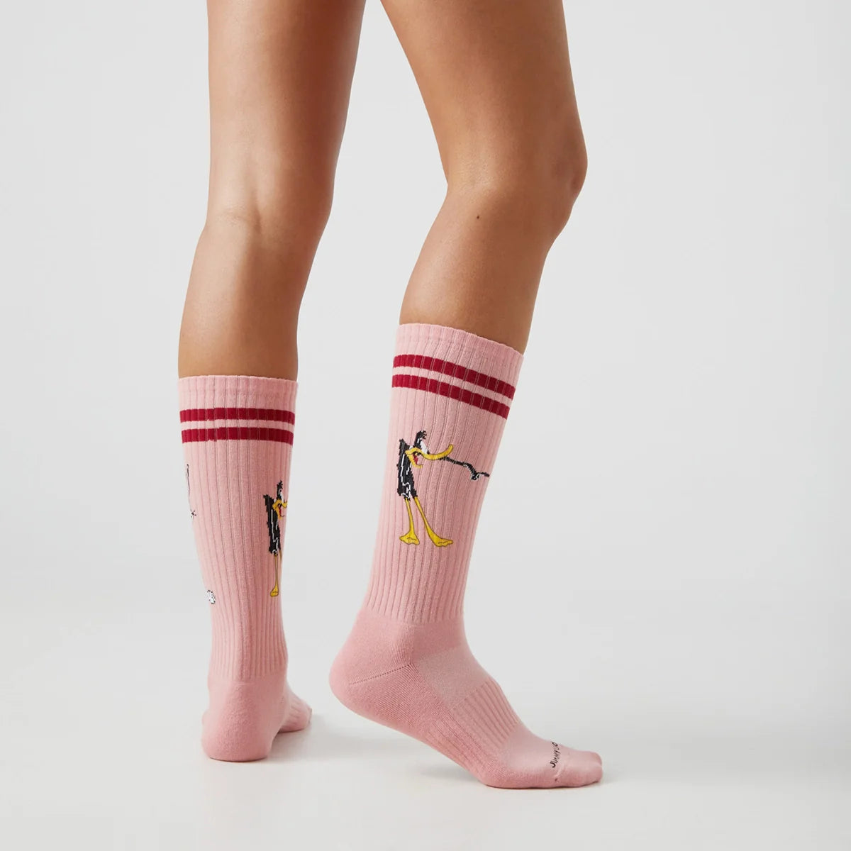 Chaussettes Athletic Daffy vs Bugs - Mi-Mollet