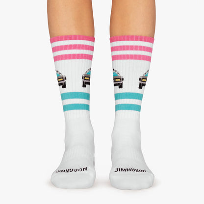 Chaussettes Athletic DeLorean - Mi-Mollet