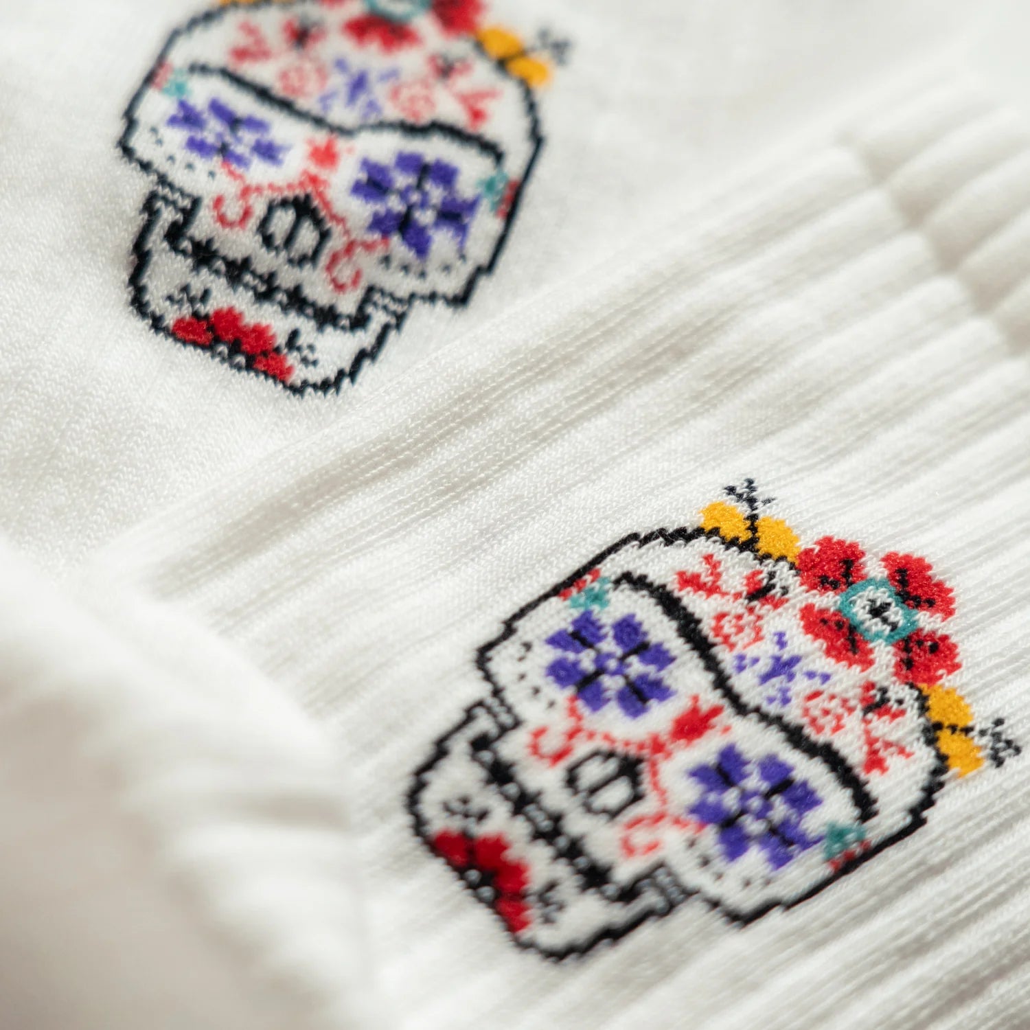 Chaussettes Athletic Frida Calavera - Mi-Mollet