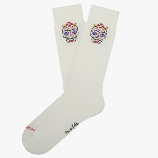 Chaussettes Athletic Frida Calavera - Mi-Mollet