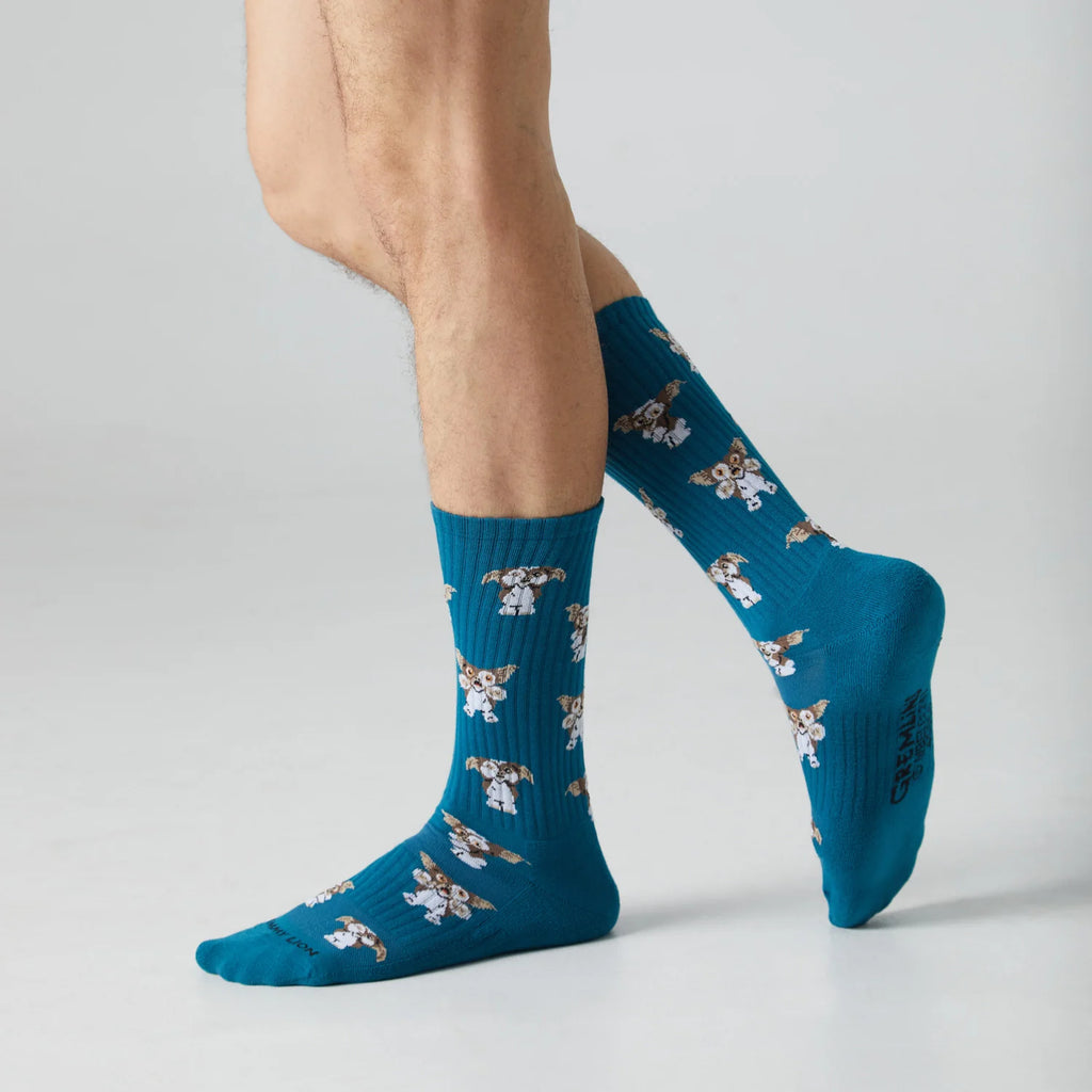 Chaussettes Athletic Gizmo Dark Aqua - Mi-Mollet