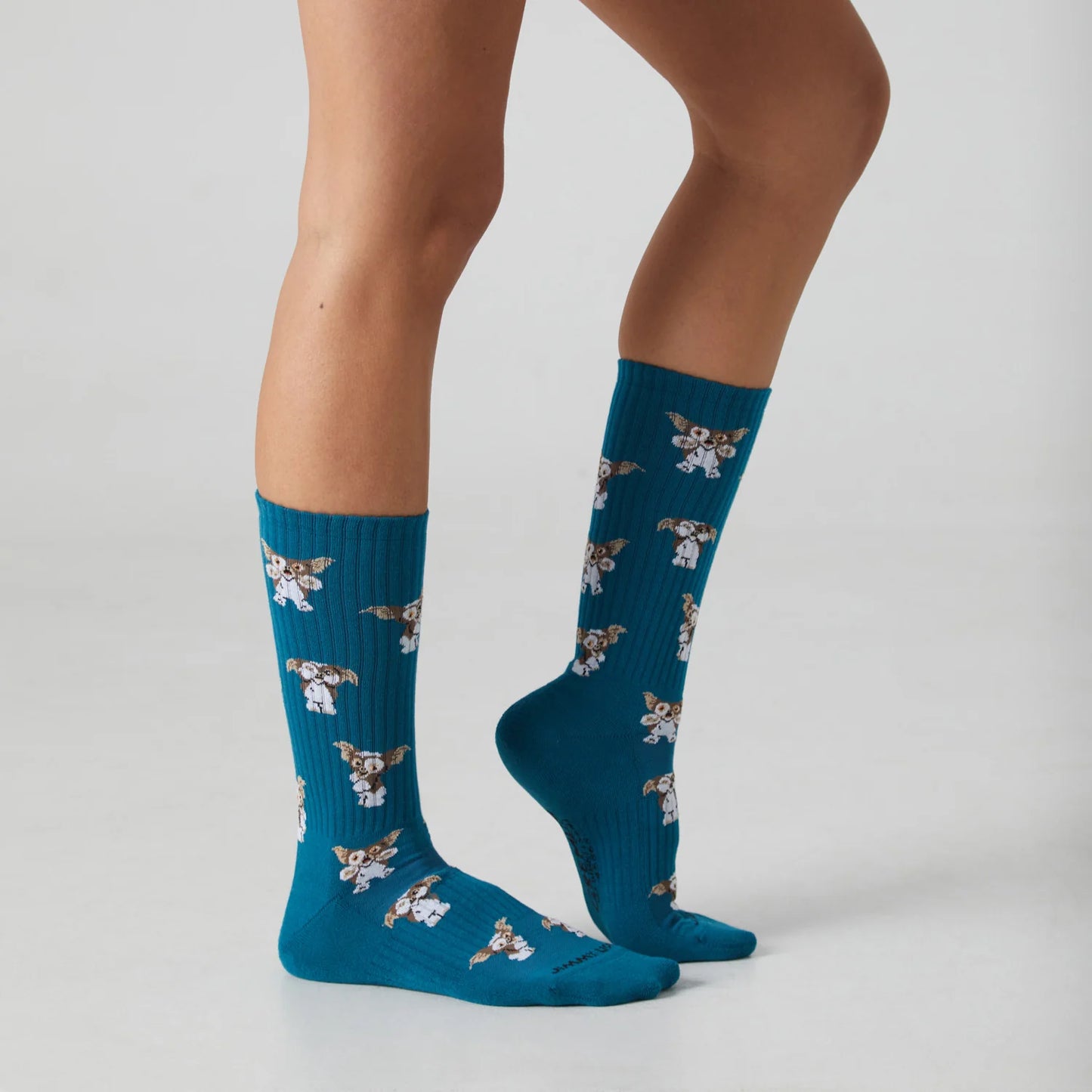 Chaussettes Athletic Gizmo Dark Aqua - Mi-Mollet