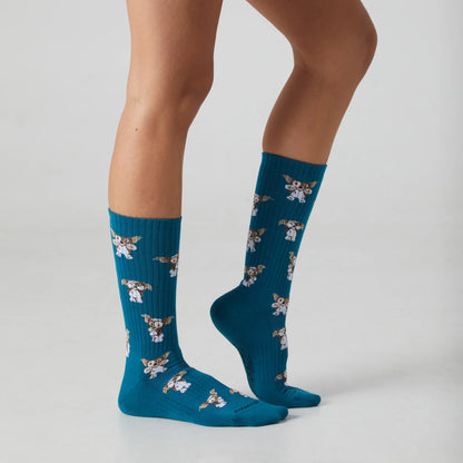 Chaussettes Athletic Gizmo Dark Aqua - Mi-Mollet