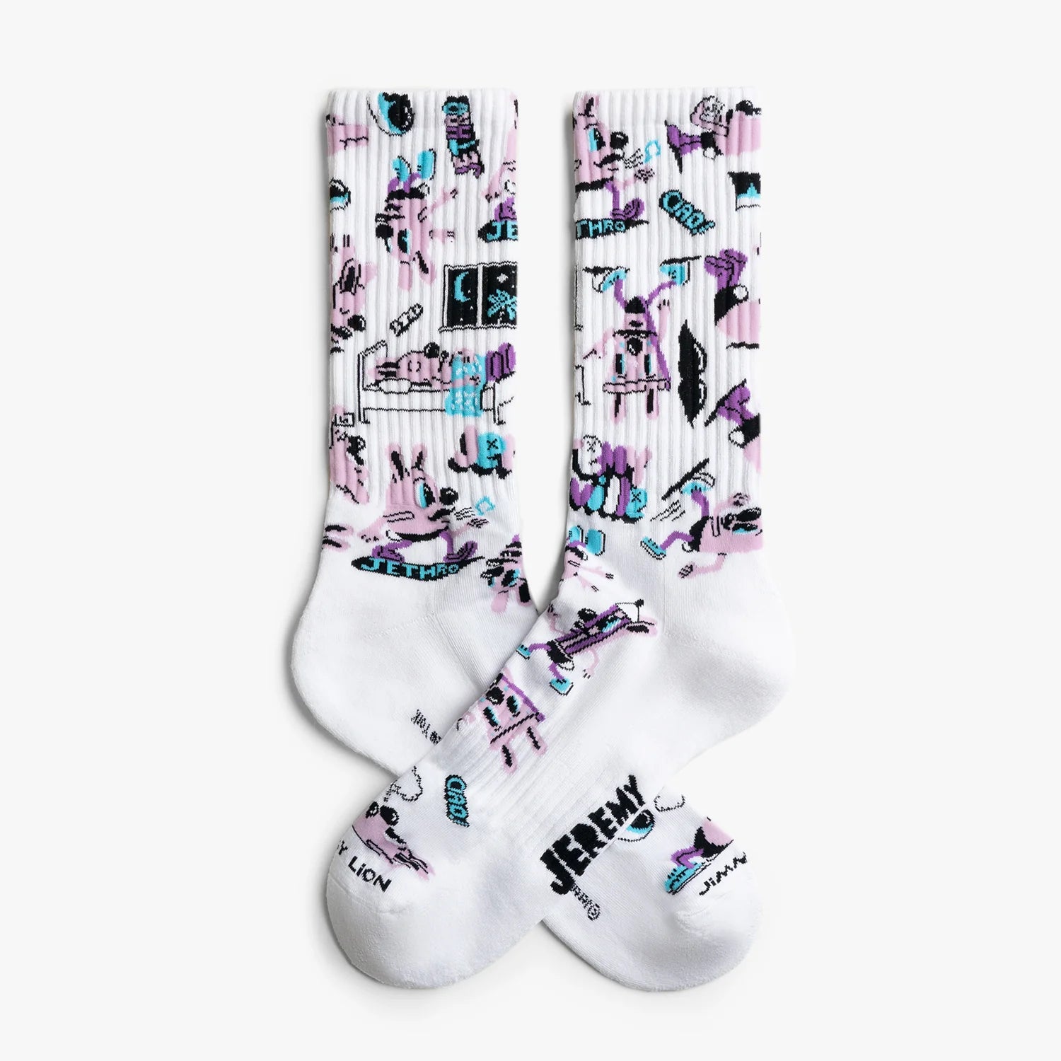 Chaussettes Athletic Jethro Pattern - Mi-Mollet