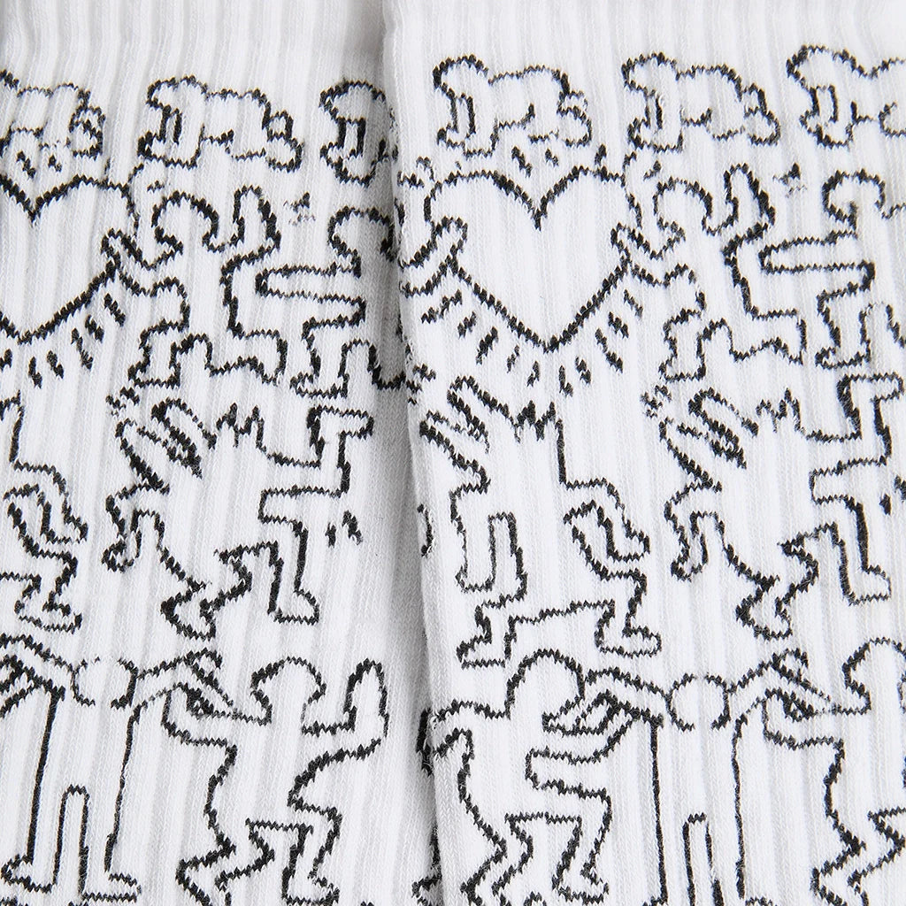 Chaussettes Athletic Keith Haring Community - Mi-Mollet