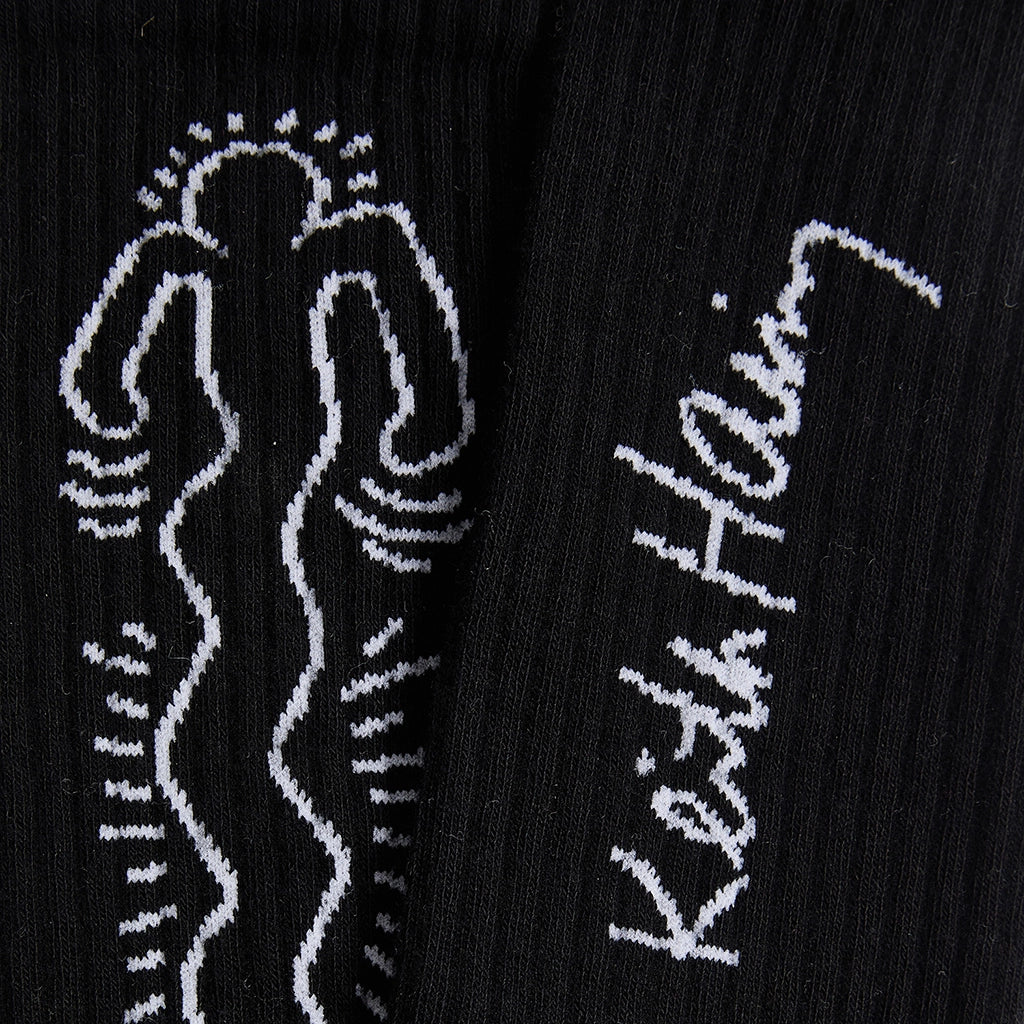 Chaussettes Athletic Keith Haring Dancer - Mi-Mollet
