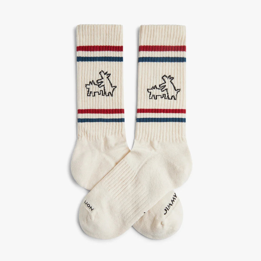 Chaussettes Athletic Keith Haring Two Dogs – Le style Keith Haring aux pieds