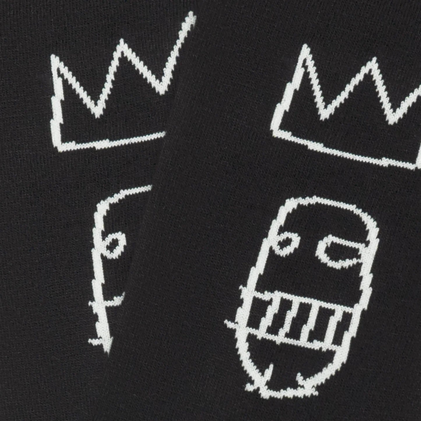 Chaussettes Casual Basquiat Sugar Ray Robinson - Mi-Mollet