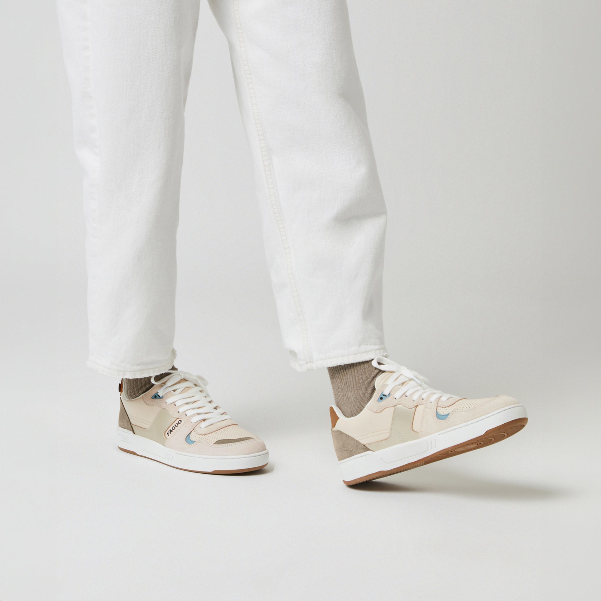 Baskets Basses Ceiba - Cuir et Suède