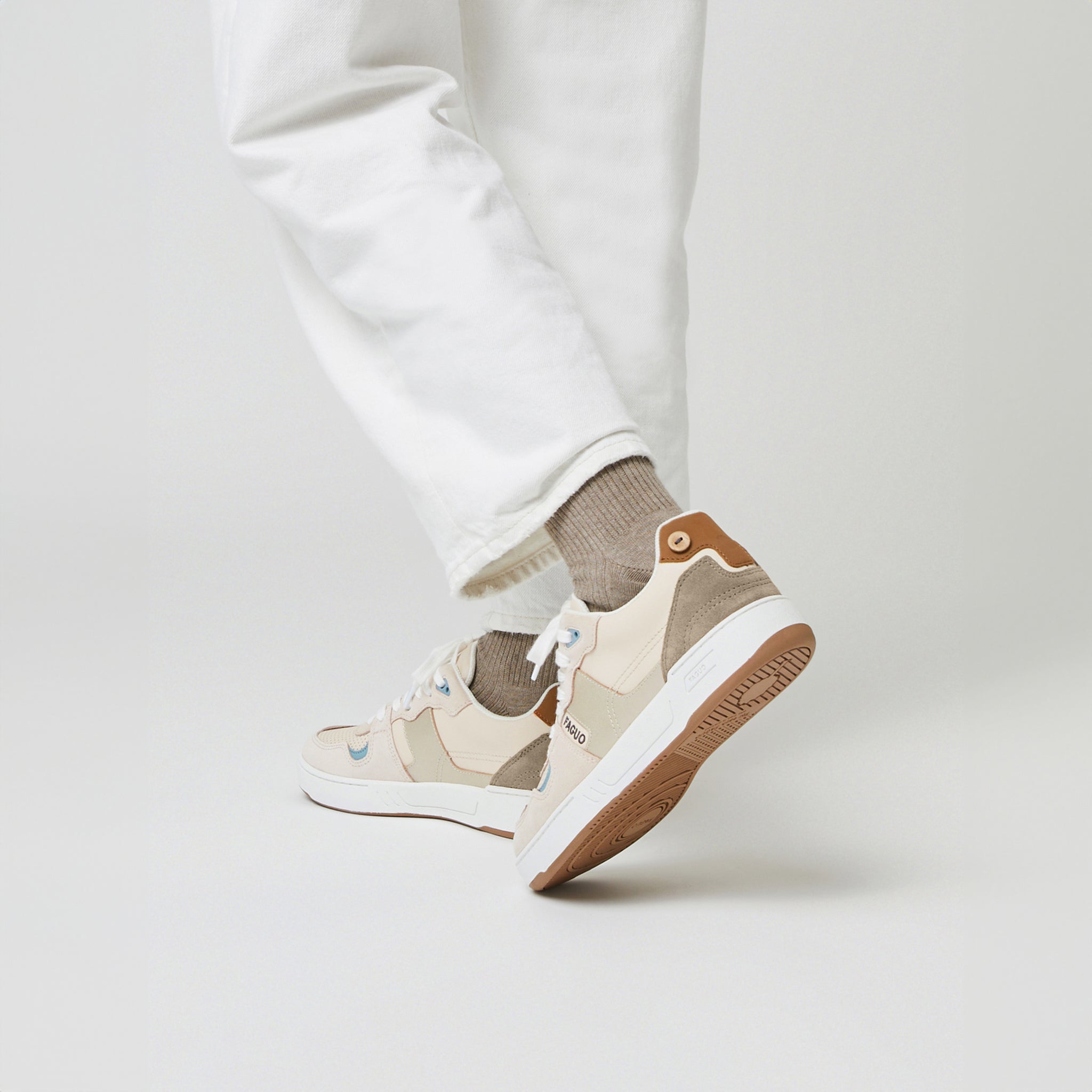 Baskets Basses Ceiba - Cuir et Suède