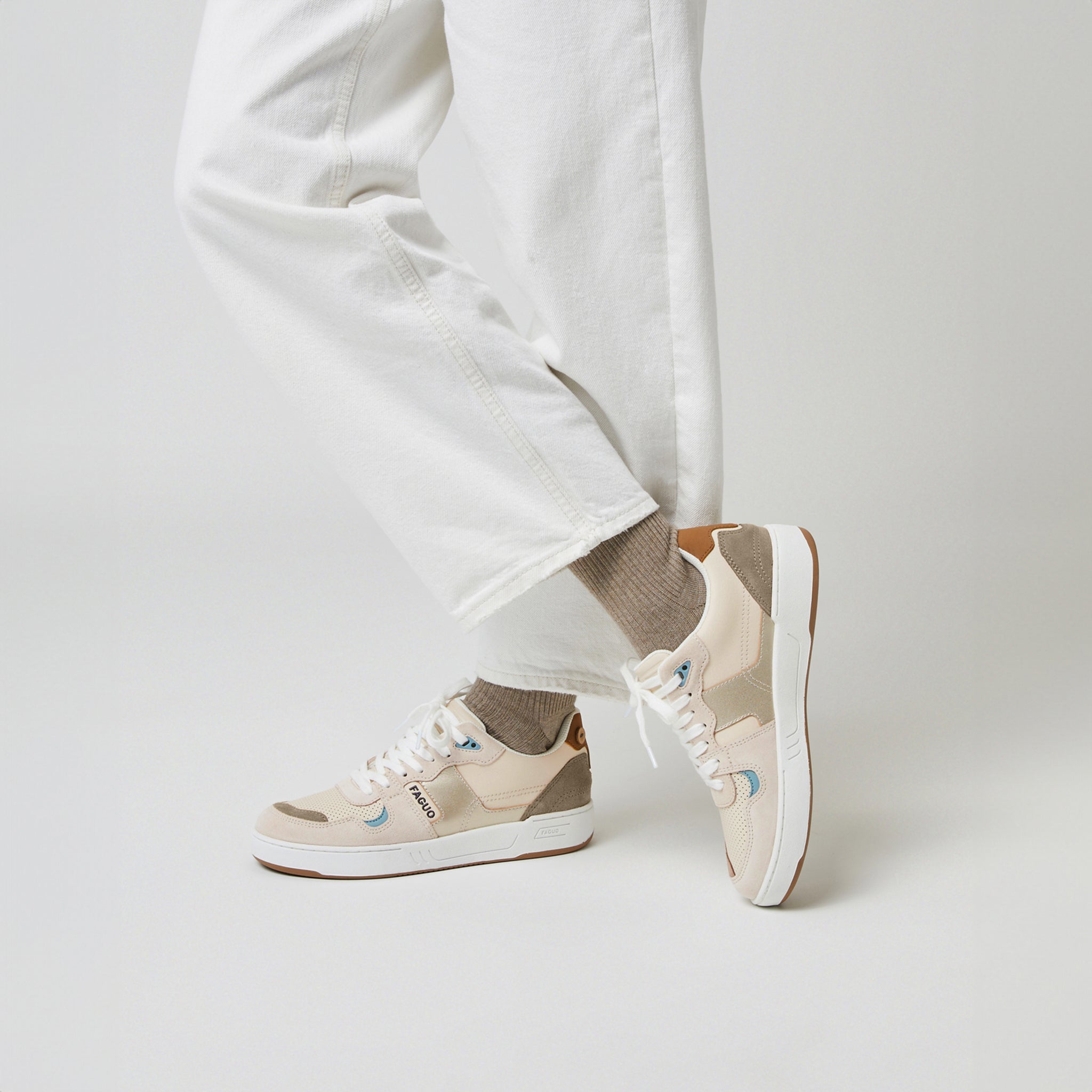 Baskets Basses Ceiba - Cuir et Suède