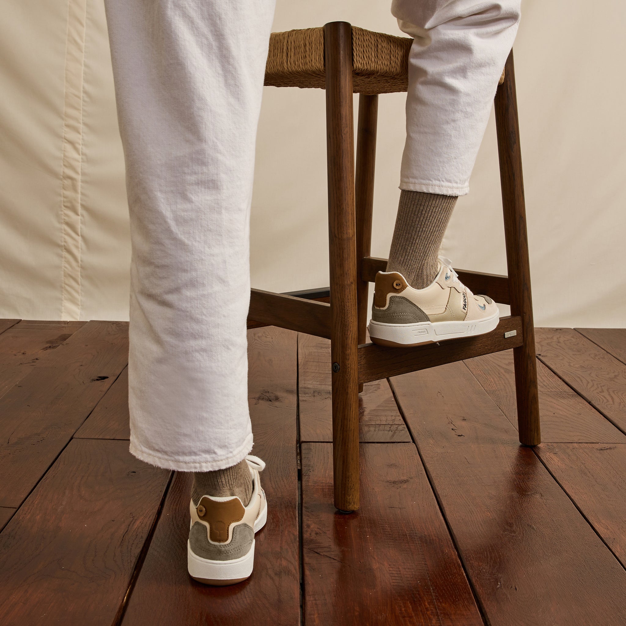 Baskets Basses Ceiba - Cuir et Suède