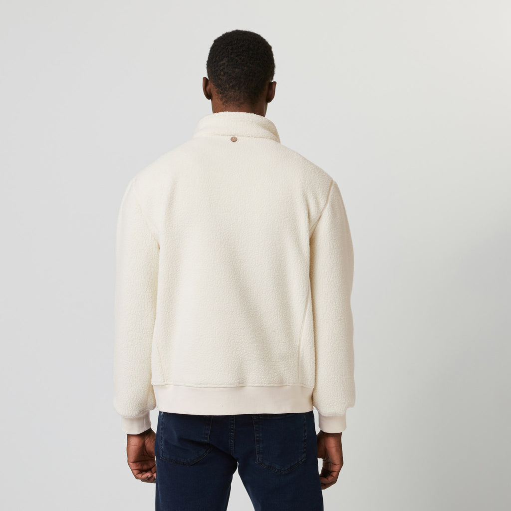 Polaire Aubiac Écrue – Douceur & chaleur recyclée