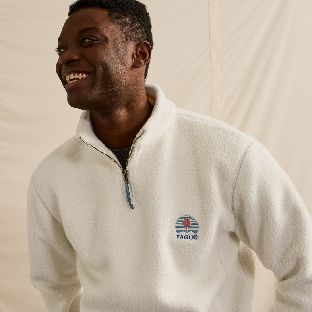 Polaire Aubiac Écrue – Douceur & chaleur recyclée