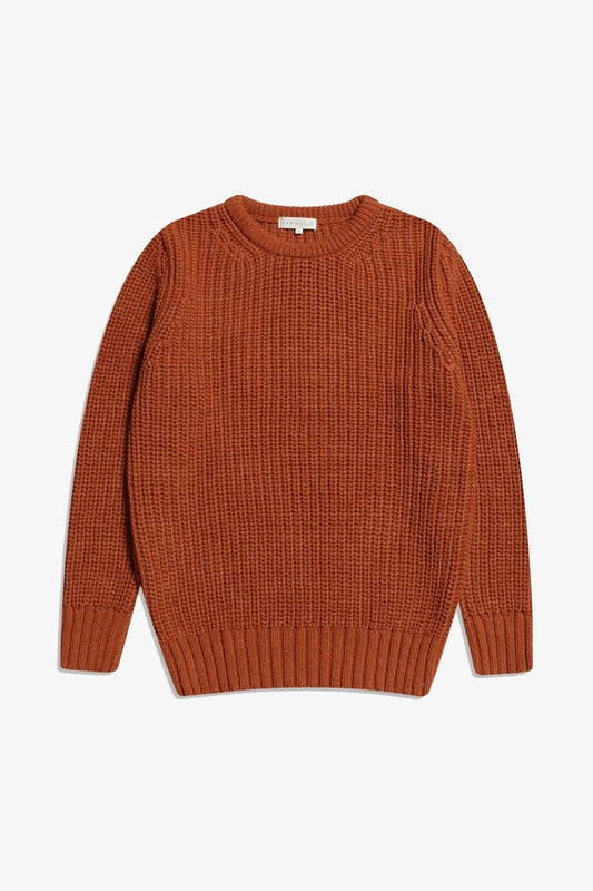 Pull Hamish en Maille Côtelée - Élégance Intemporelle et Confort Haut de Gamme