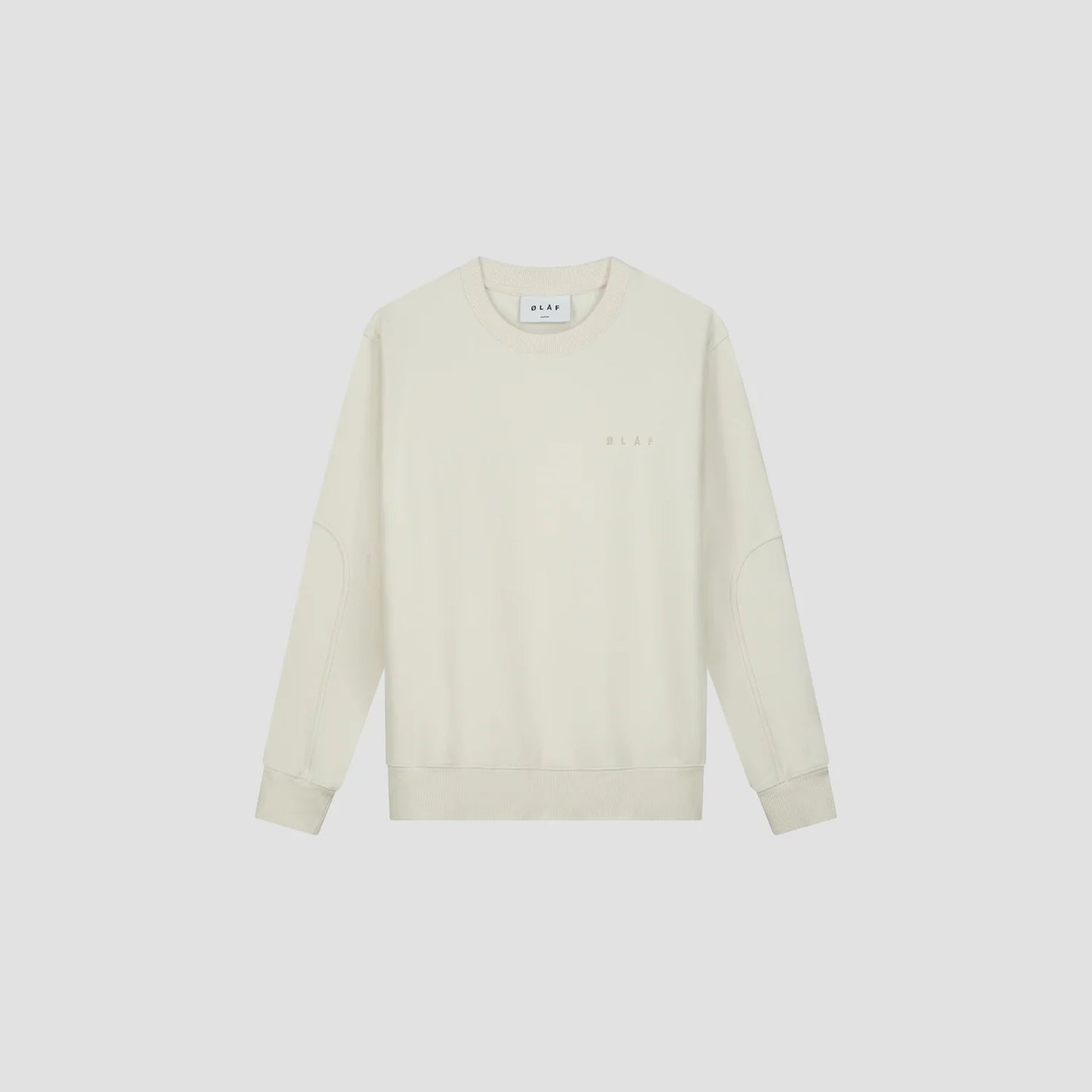 Sweatshirt Face Chainstitch Crewneck - Coton