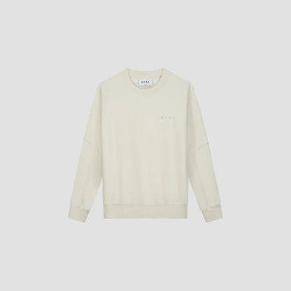 Sweatshirt Face Chainstitch Crewneck - Coton