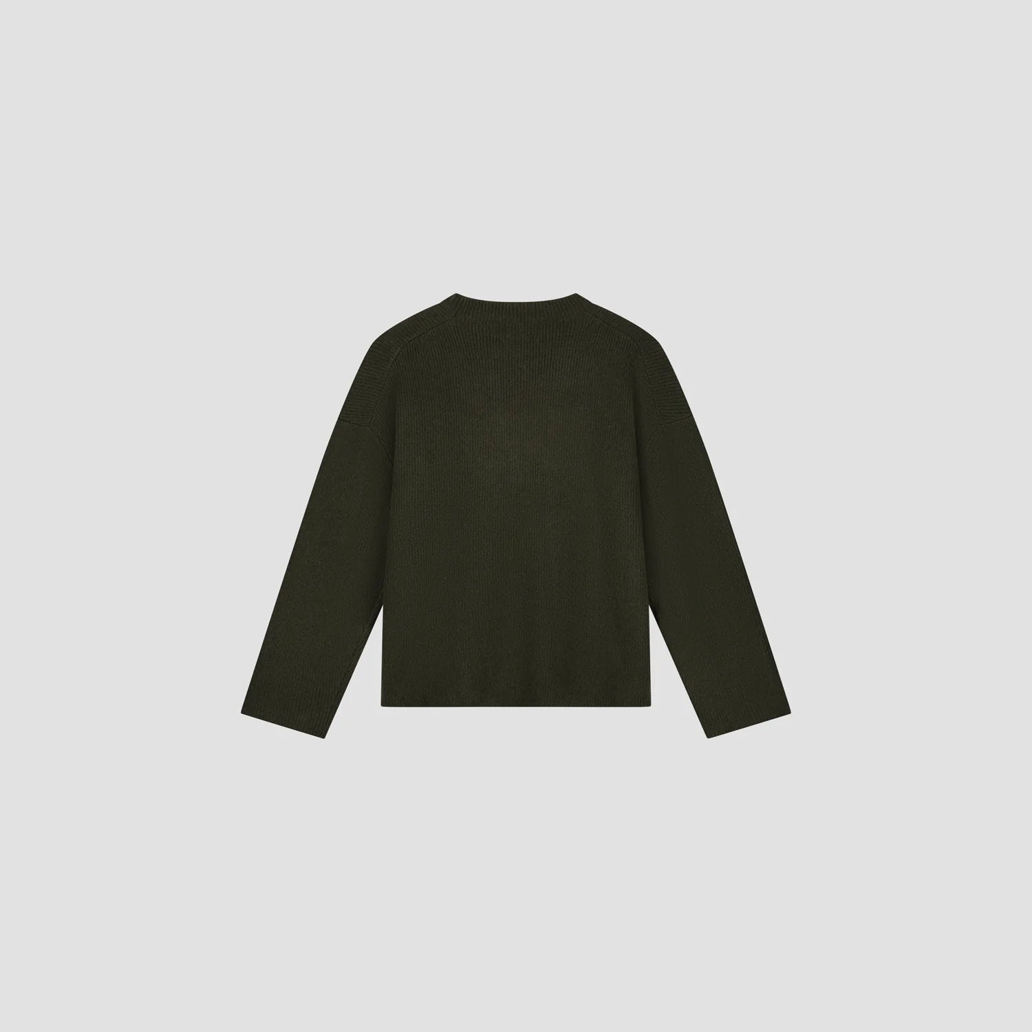 Pull Signature Knit Olive Night – Le pull élégant qui s’impose