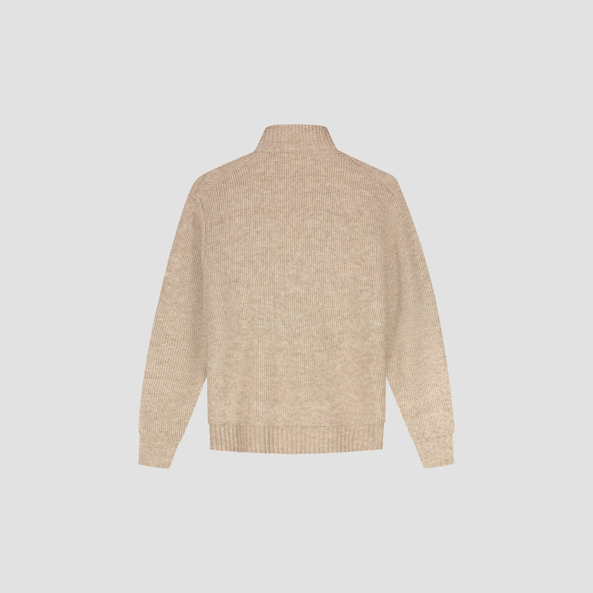 Pull Zip Mock Signature – Élégance Minimaliste & Confort