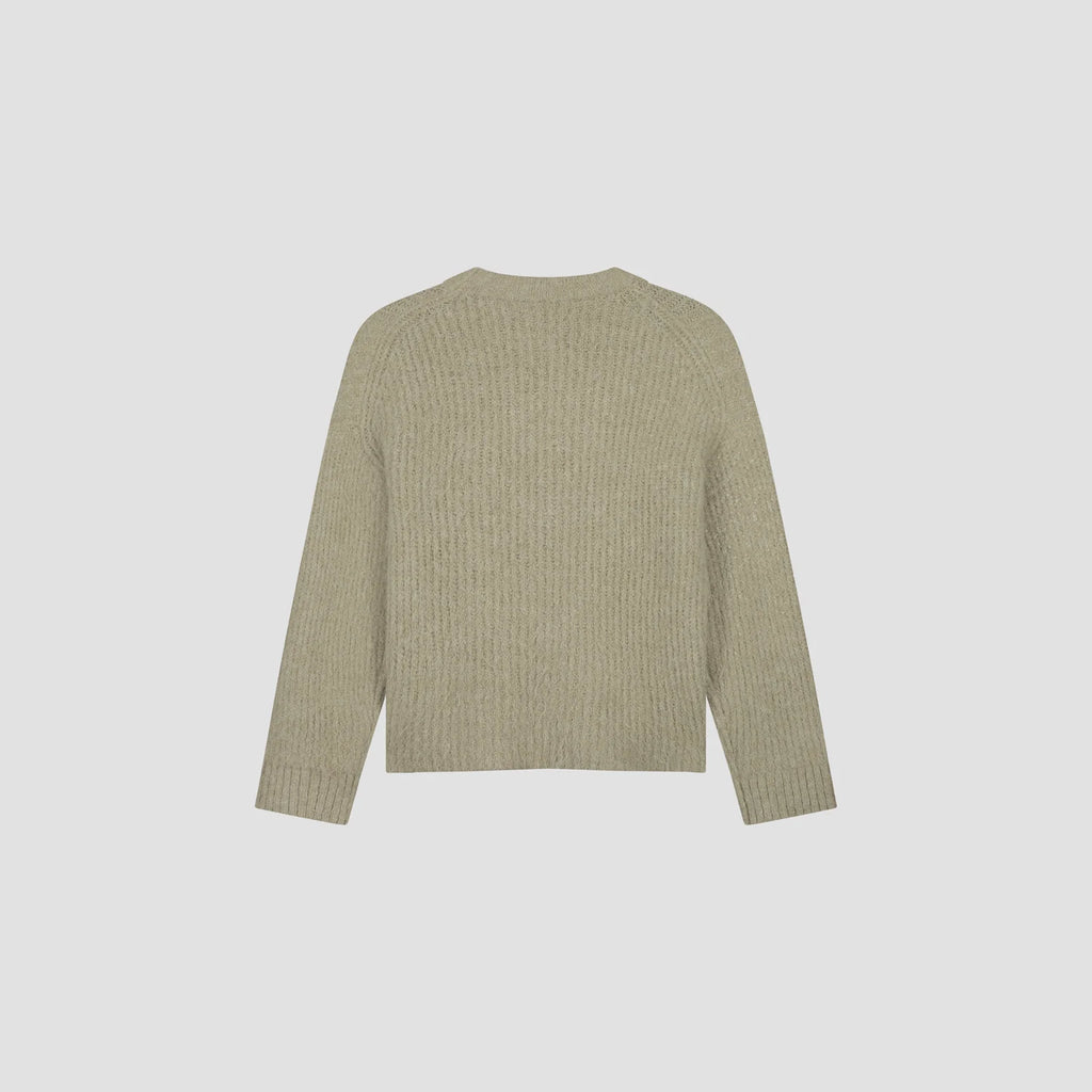 Pull Hairy Crew Hemp – Texture, style & minimalisme