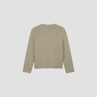 Pull Hairy Crew Hemp – Texture, style & minimalisme