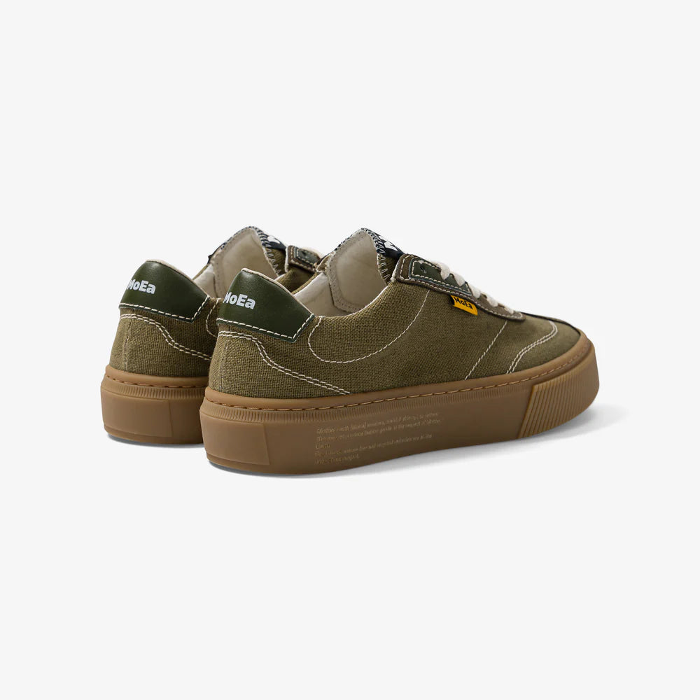 Baskets basses GEN4 Hemp Khaki – La Sneaker Éco-Chic