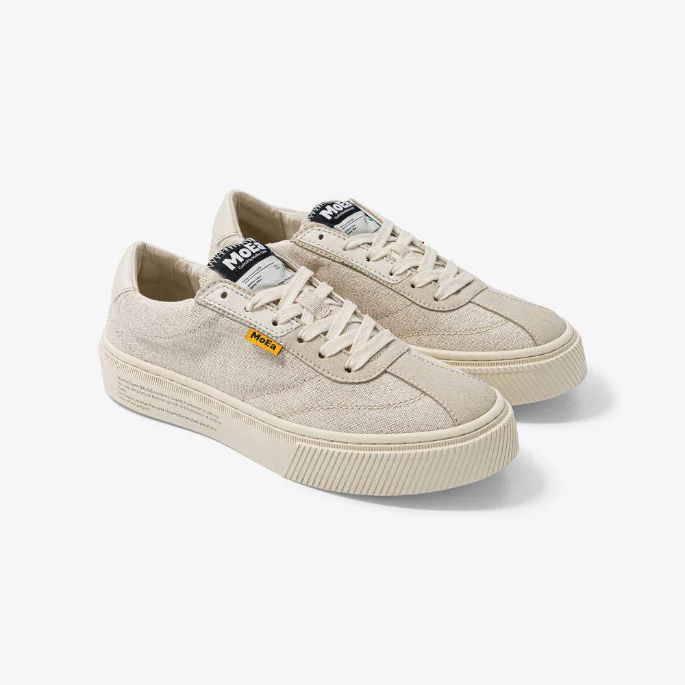 Baskets basses GEN4 Hemp Beige – Élégance Naturelle & Responsable