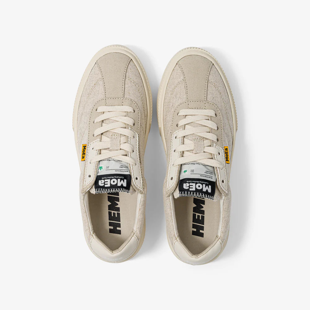 Baskets basses GEN4 Hemp Beige – Élégance Naturelle & Responsable