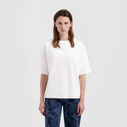 T-Shirt WMNS Boxy Logo - Coton