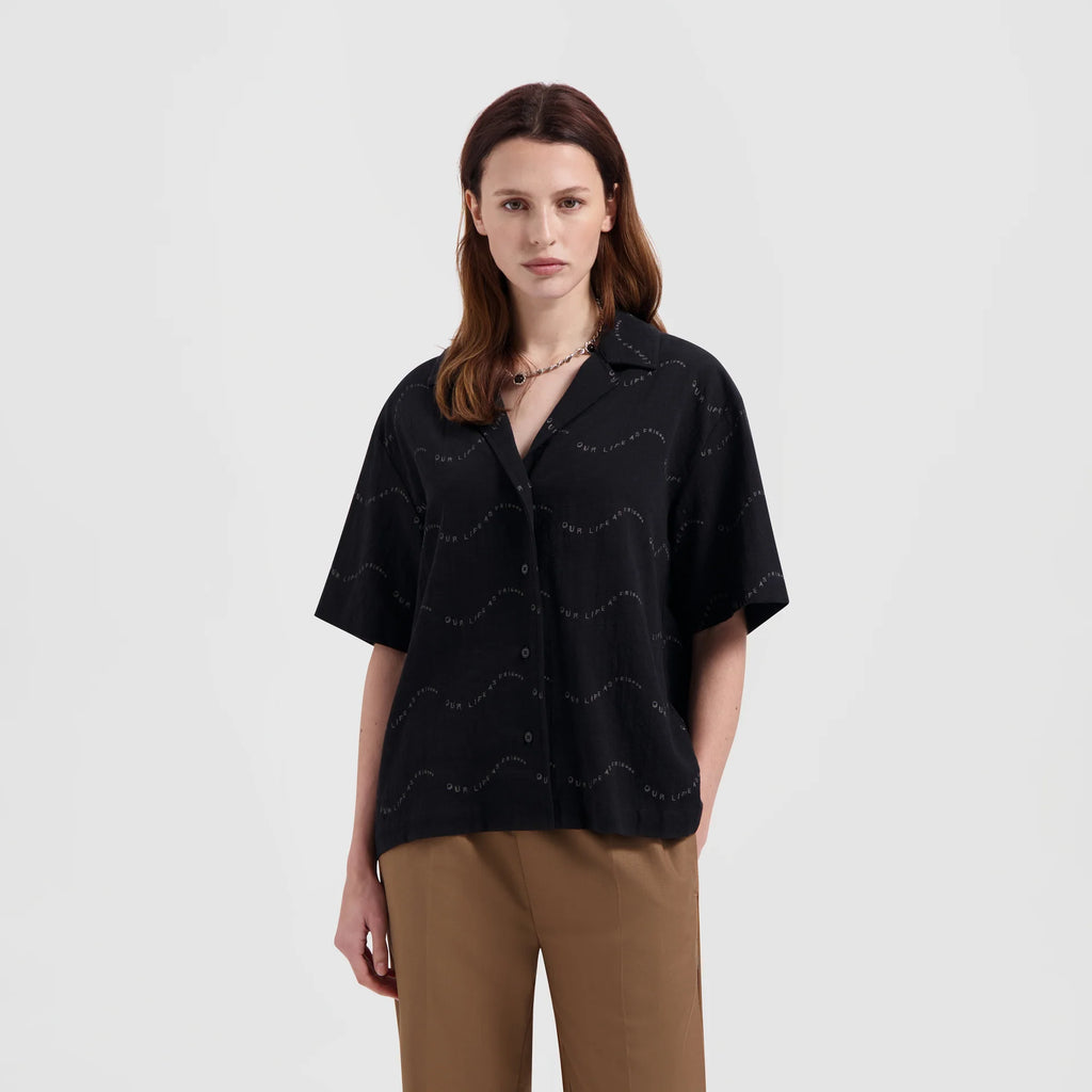 Chemise WMN Open Collar - Coton