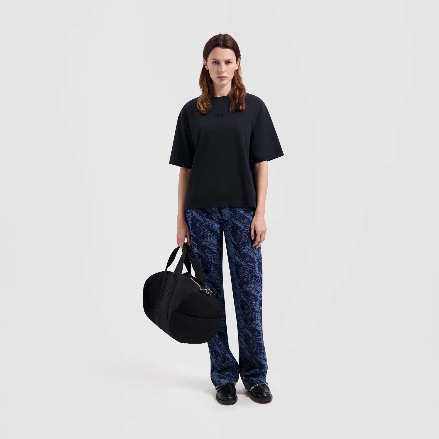 T-Shirt WMNS Boxy Logo - Coton