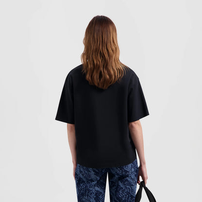 T-Shirt WMNS Boxy Logo - Coton