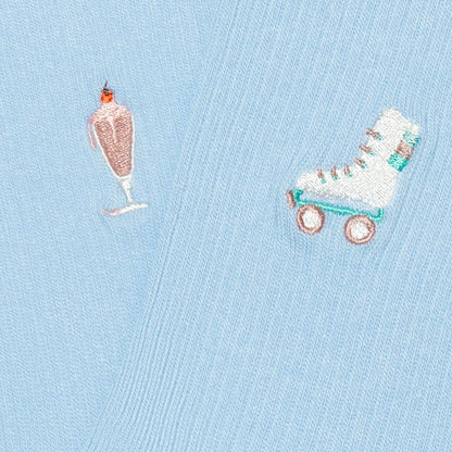 Chaussettes Rollin’ Ice Cream - Courtes
