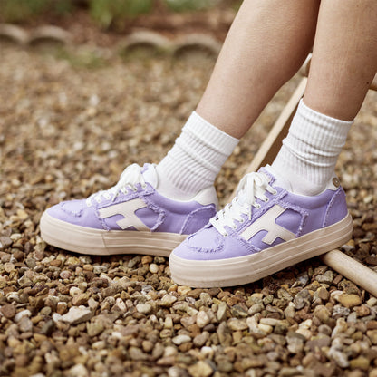 Baskets basses Walnut Platform – Élégance et confort