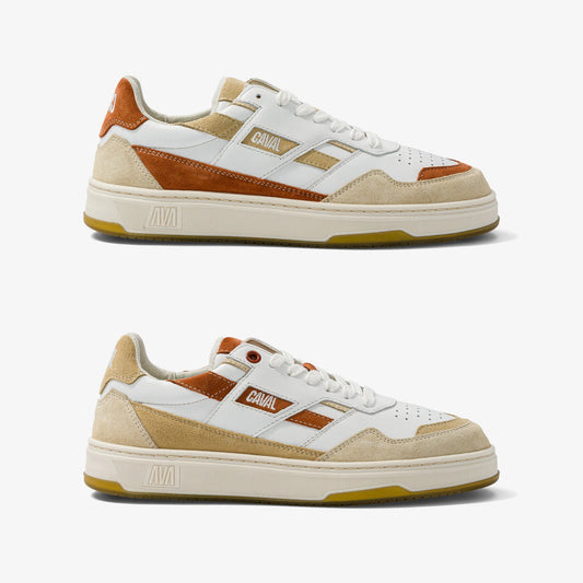 Baskets basses PlayGround Sahara Spice - Cuir