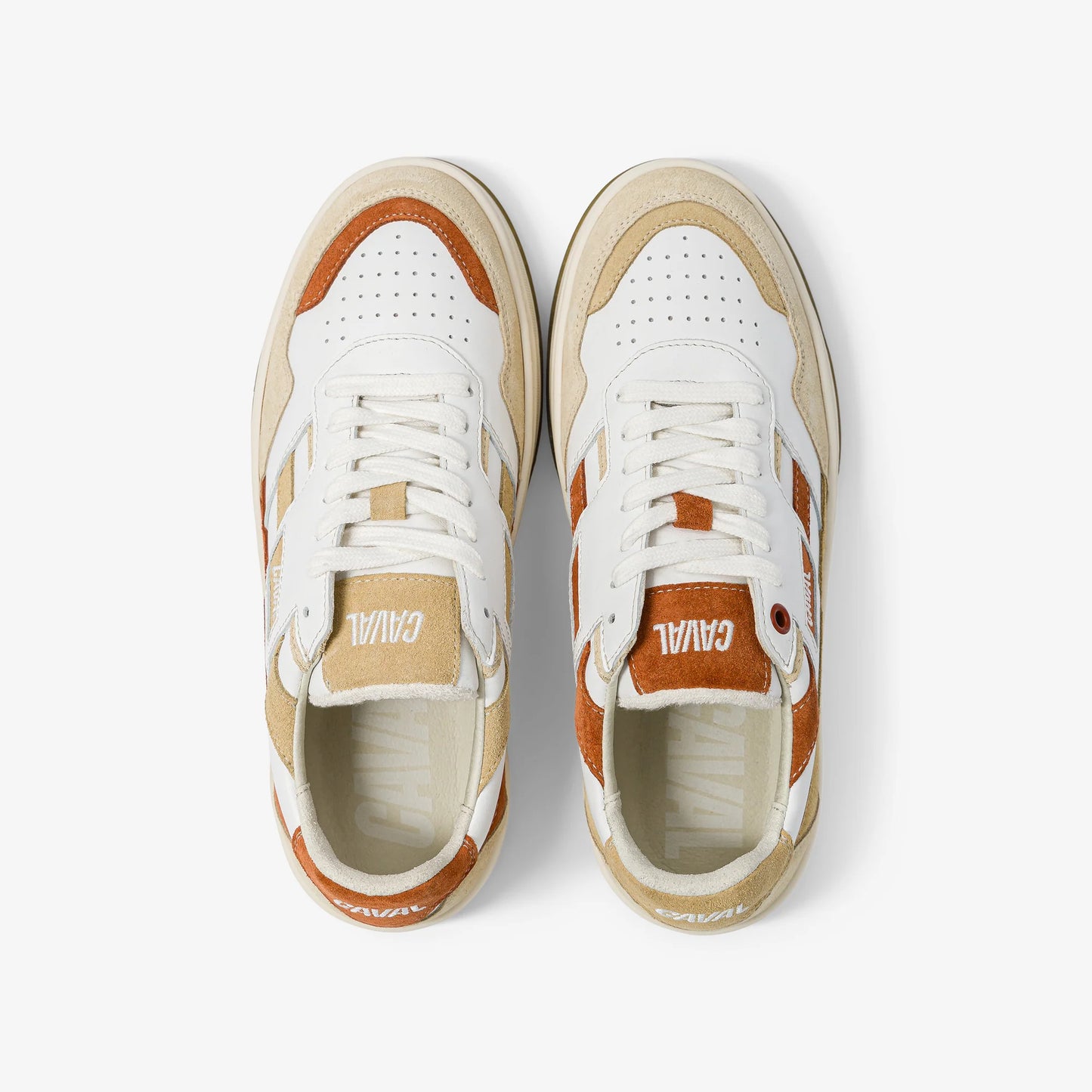 Baskets basses PlayGround Sahara Spice - Cuir