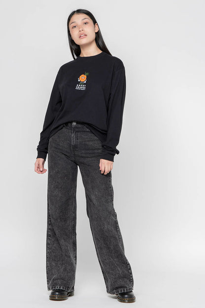 T-Shirt Manches Longues Angry - Coton