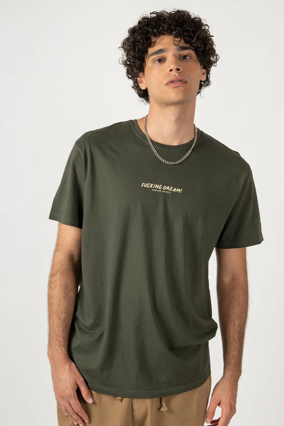 T-Shirt Washed Mojave Elements - Coton